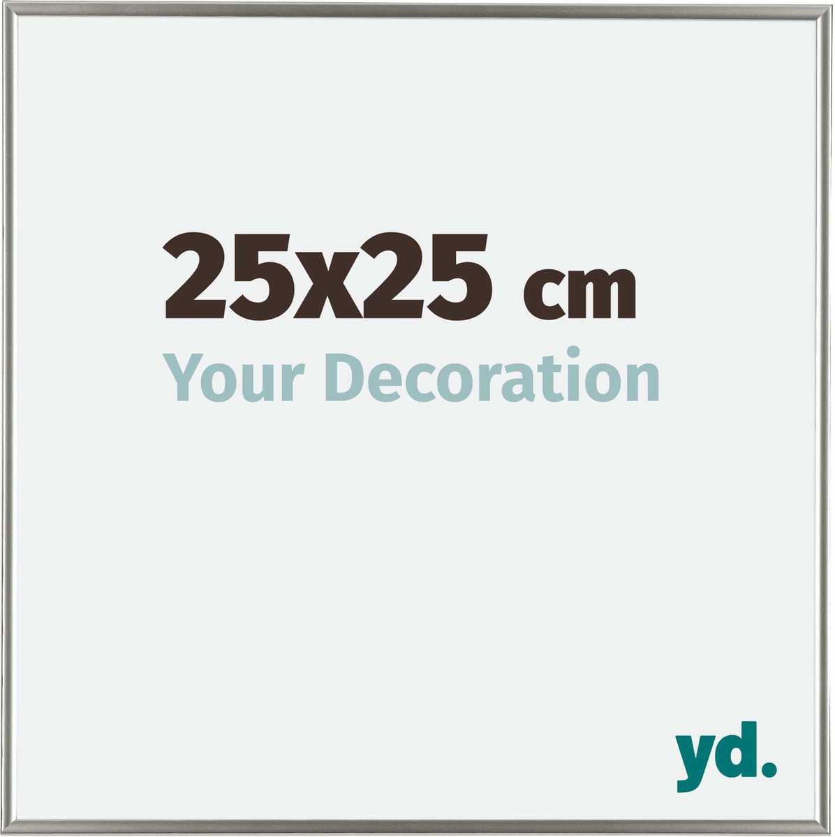 yd. Your Decoration - Fotolijst 25x25 cm - Kunststof - Champagne - Evry