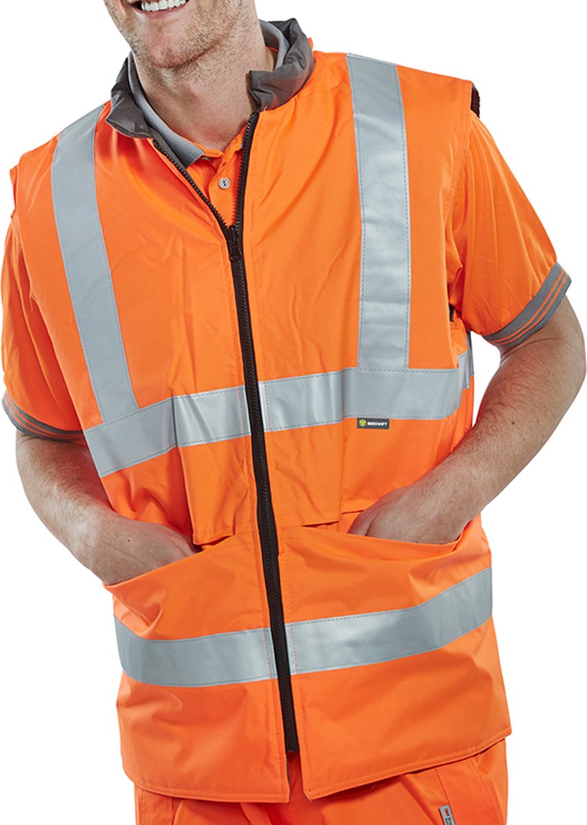 Beeswift Bodywarmer - Oranje - Maat XL