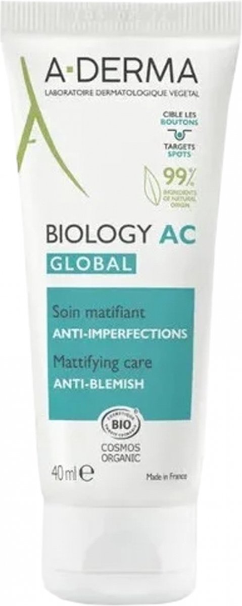 A-DERMA Biology AC Global Anti-Imperfection Matterende Verzorging 40 ml