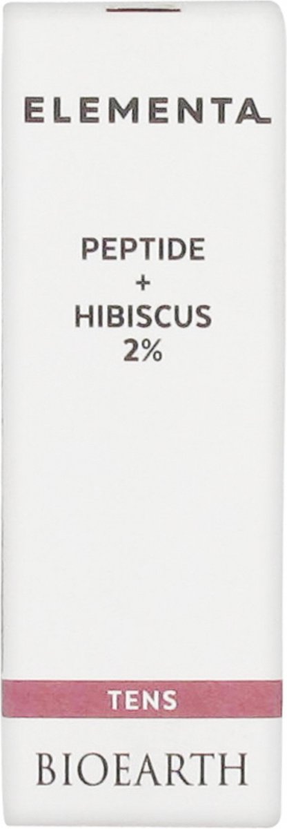 Bioearth Elementa Tens Oplossing Peptide + Hibiscus 2% 15 ml