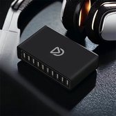 USB Lader 10 poorten| Snellader| USB-10-60W | 12A, 2.4A per poort