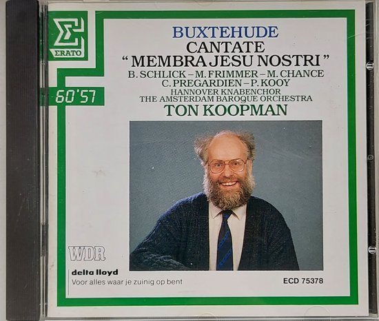 Cantata "Membra Jesu Nos" von Buxtehude, Dietrich
