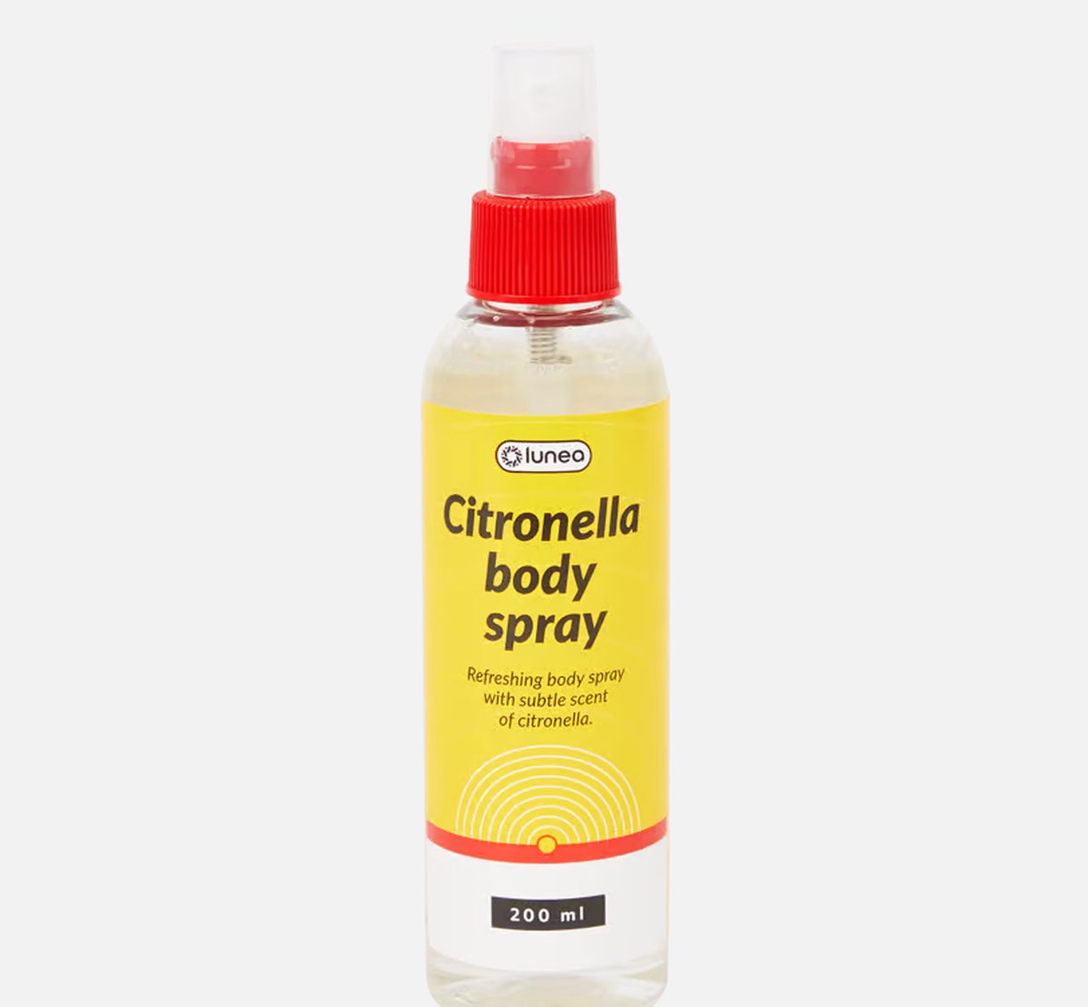Goedkoopste Citronella Spray - Body spray met vleugje Citronella - 200ml - Verfrist - antimuggen - Handig meenemen - Zomer - Vakantie