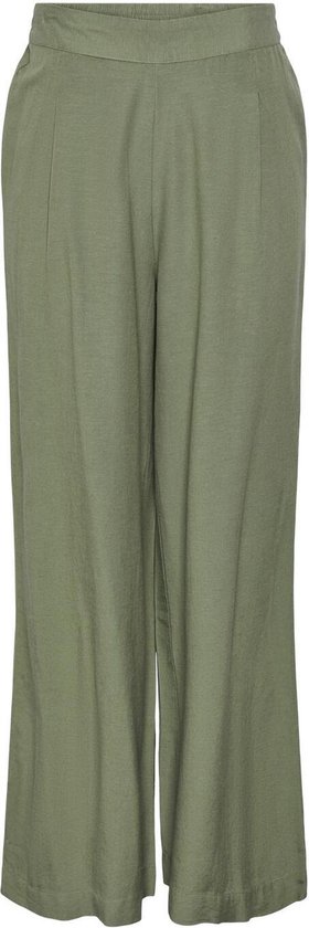 Pieces Broek Pcminidi Hw Wide Leg Pants Pa Bc 17148103 Hedge Green Dames Maat - S