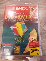 Emtec Premium Dvd + Rw 120 min