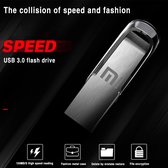 Flash USB 3.0 - 1 To - Clé Drive haute vitesse - Clé mémoire - Zwart avec argent