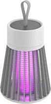 Trendélec Insectenlamp - Grijs - UV - Muggenvanger - USB Opladen - Led - Elektrische Schok