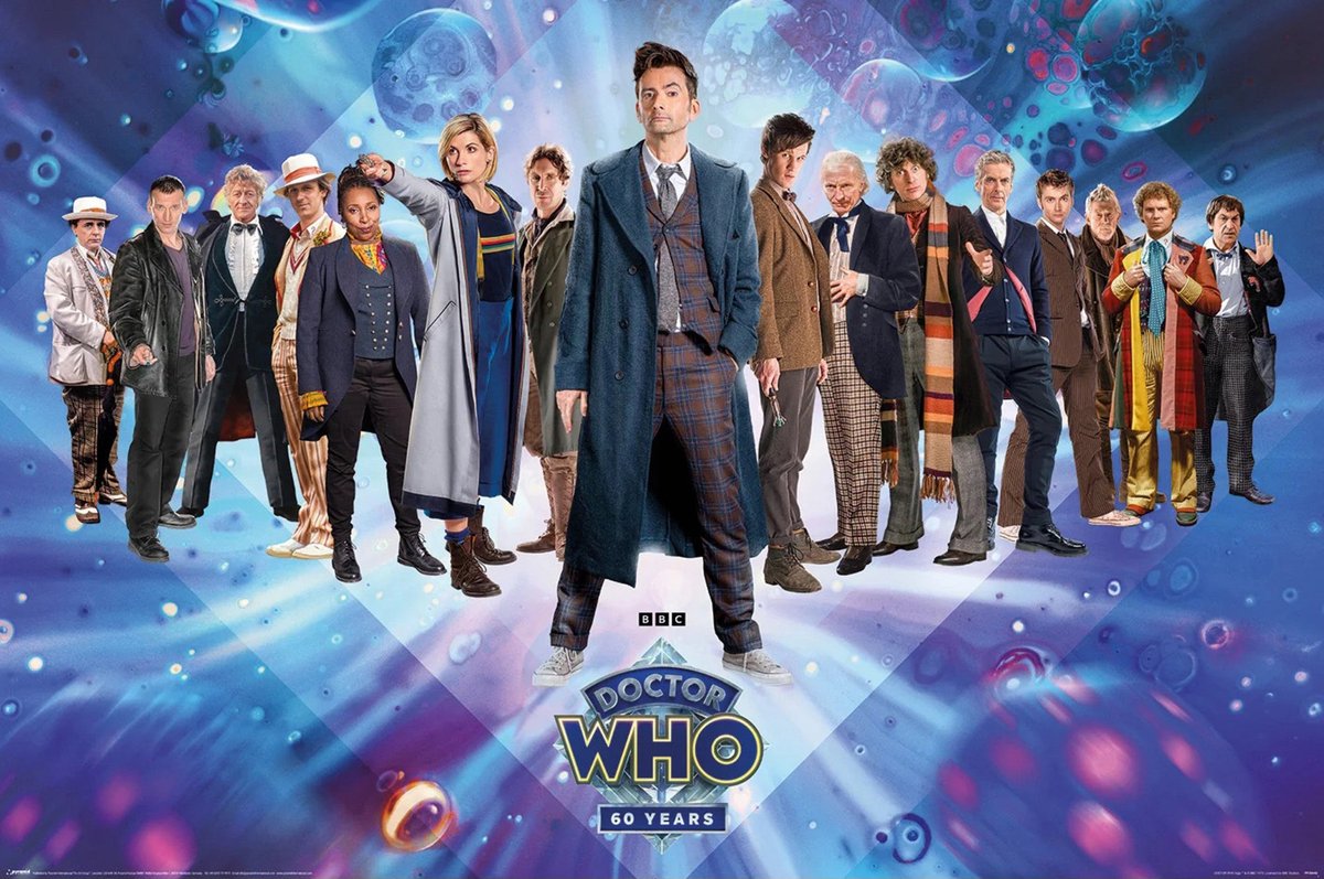 Pyramid Doctor Who 60th Anniversary - Maxi Poster Multi color