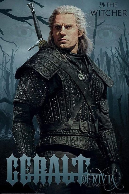 The Witcher Geralt of Rivia Poster 61x91.5cm