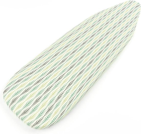 Elastische vervangende strijkplankhoes 124 cm, geschikt voor iedereen - Mozaïekblauw Elastische vervangende strijkplankhoes 124 cm, geschikt voor iedereen - Mozaïekblauw