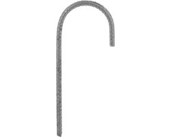10x Grondanker staal 8mm 20cm.