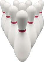 Bowling Kegels Set Plastic 10st, 37,5cm 200gr.