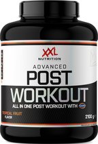 XXL Nutrition - Advanced Post Workout - Spierherstel Shake, Melkeiwit (Caseïne) - Tropical Fruit - 2100 Gram
