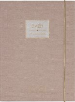 Pimpelmees baby's 1st year book Mono Luxe edition Warm Nude