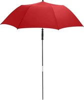 Parasol, met uv-bescherming van 50+, rood