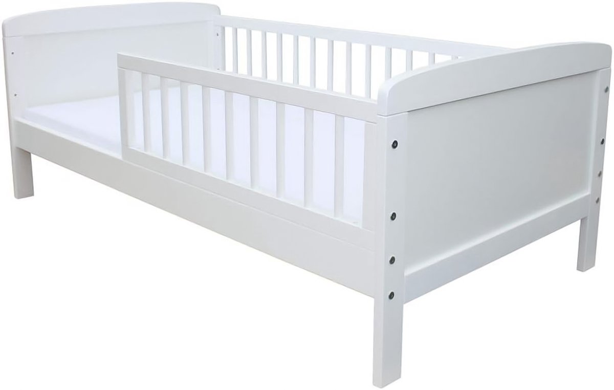Viking Choice Peuterbed - wit - 160x80cm - inclusief lattenbodem