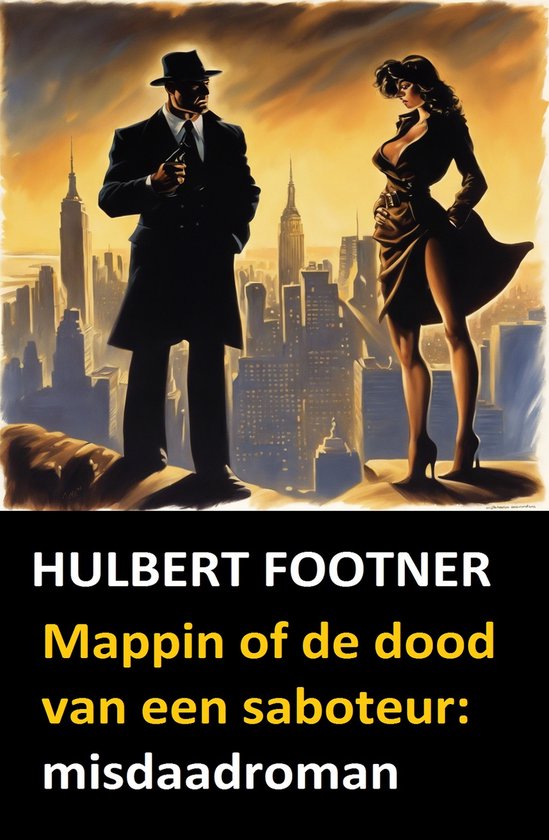 Mappin of de dood van een saboteur: misdaadroman - cover