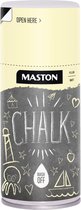 Maston Chalk Paint - Mat - Kalkverf - Geel - Spuitkalk - 150 ml