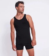 sloggi men GO ABC 2.0 Tank Top 2P Heren Onderhemd - Zwart - Maat M