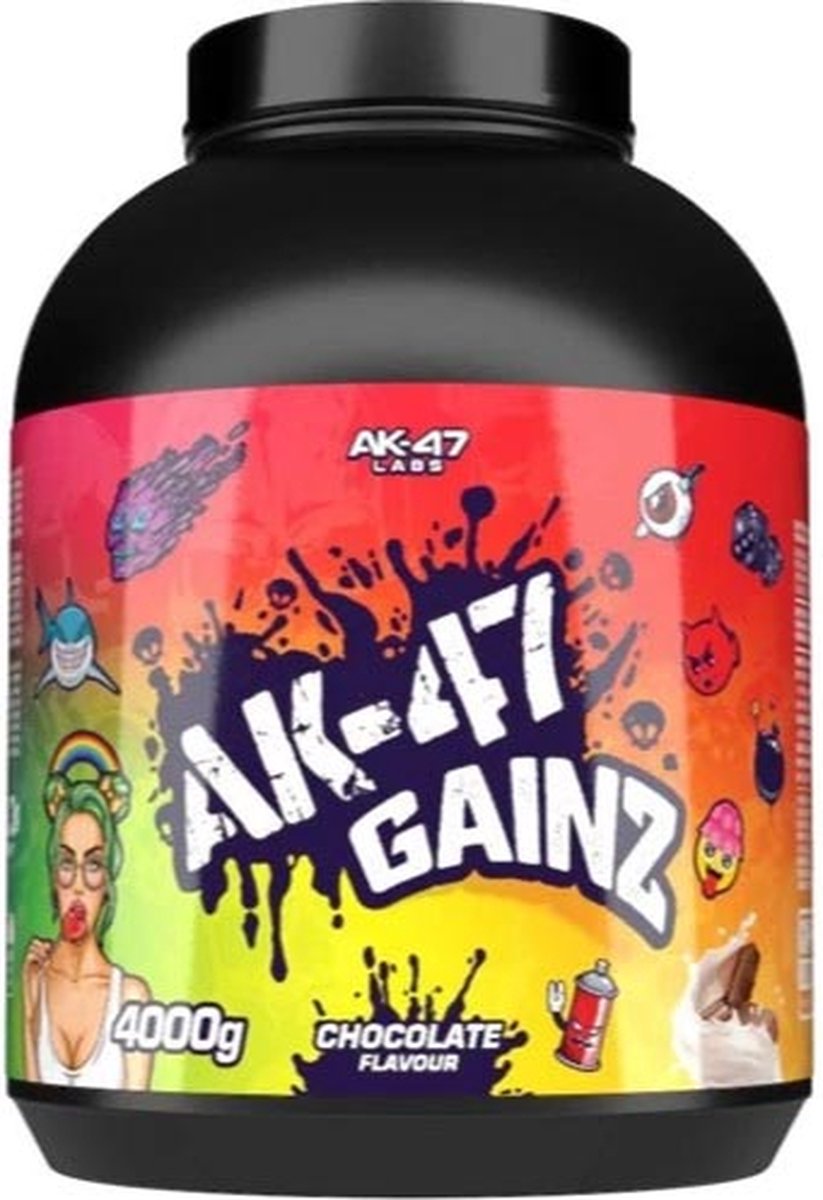 Goedkoopste AK-47 GAINZ 4000gr Cookies & Cream