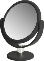 Gérard Brinard spiegel spiegel rubbercoating zwart - 5x vergroting - Ø10cm