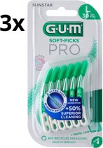 GUM Soft Picks Advanced PRO Large - 3 x 30 stuks - Voordeelverpakking
