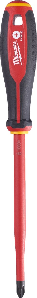 Milwaukee Tri-Lobe VDE Schroevendraaier PH3x150 - 4932478723