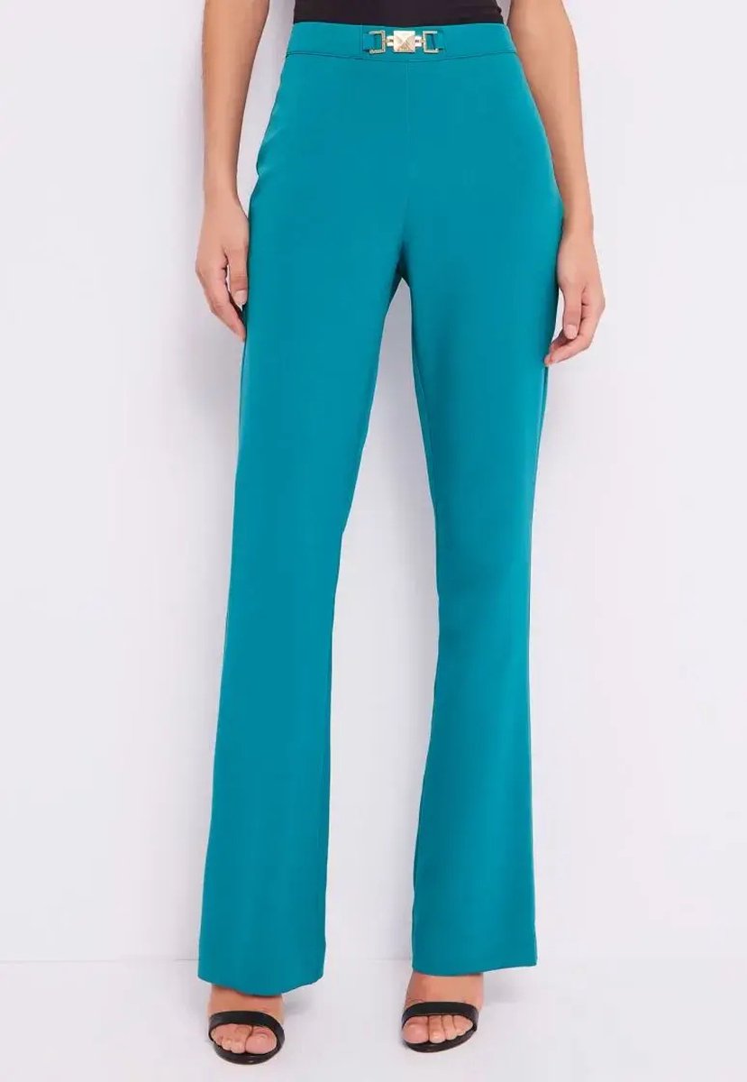 GAUDI - Stretch trousers FD25005 Quetzal Green - Maat : 42