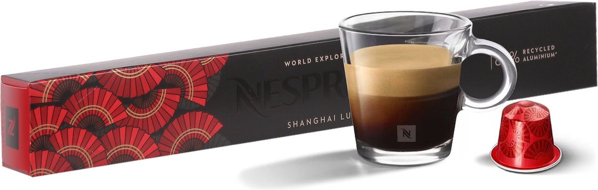 Shanghai Lungo Smaak Koffiecapsules NESPRESSO
