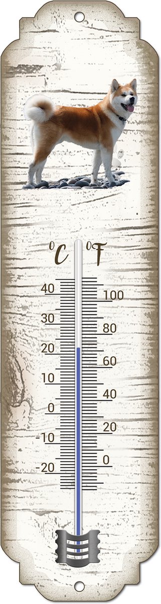 Thermometer: Shiba Inu | Hondenras | Temperatuur binnen en buiten | -25 tot +45C