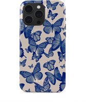 BURGA Telefoonhoesje voor iPhone 15 PRO MAX - Schokbestendige Hardcase Hoesje - Butterfly Effect