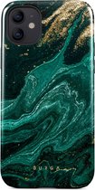 BURGA Telefoonhoesje voor iPhone 12 - Schokbestendige Hardcase Hoesje - Emerald Pool