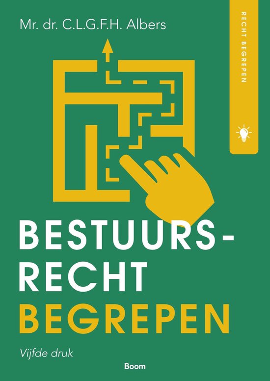 Recht begrepen - Bestuursrecht begrepen - cover