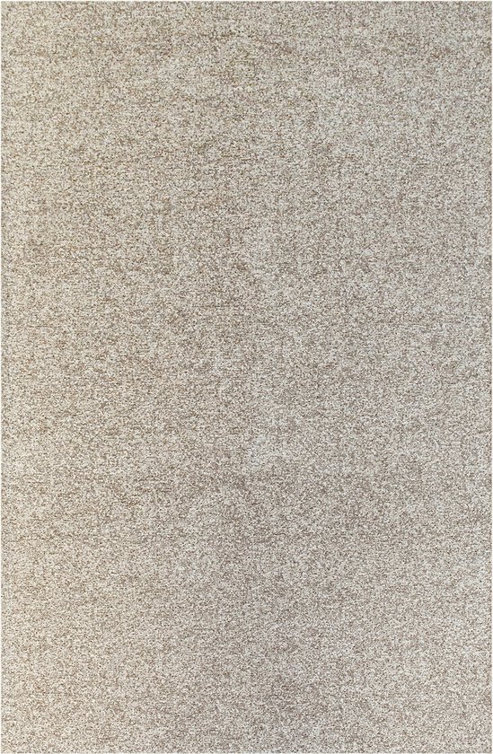 Modern Mist wit gestructureerd vloerkleed met stippenpatroon - Tapijt - 200 x 280 cm