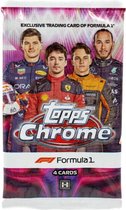 Topps f1 Chrome 2023 Booster (4 cards) Formule 1
