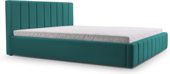 Gestoffeerd bed met opbergruimte voor beddengoed BOXSPRING BETT 01 - (TRINITY