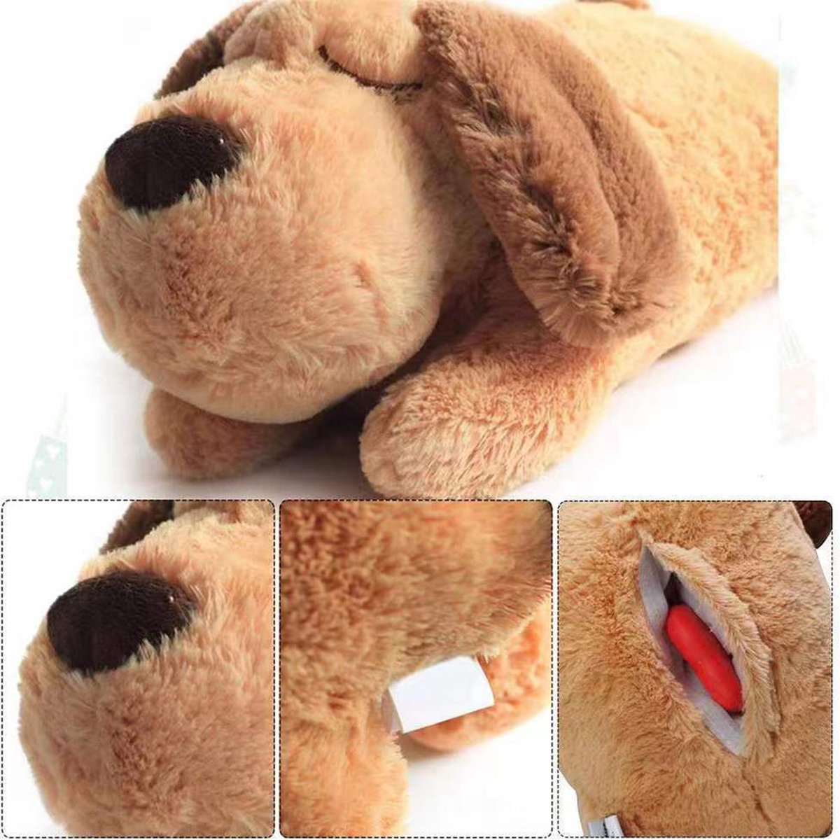 Cozy Design Knuffel met Hartslag Speciaal voor Puppy's thumbnail 6
