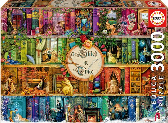 EDUCA - puzzle - 3000 pièces - UNE POINTE DANS LE TEMPS