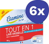 Etamine Du Lys Tablettes Lave-Vaisselle Tout-en-un (6x 60 tablettes)