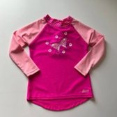 Zoggs - zwemtshirt - roze - lange mouwen - maat 4 jaar