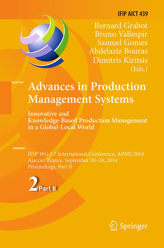 Advances in Production Management Systems - cover
