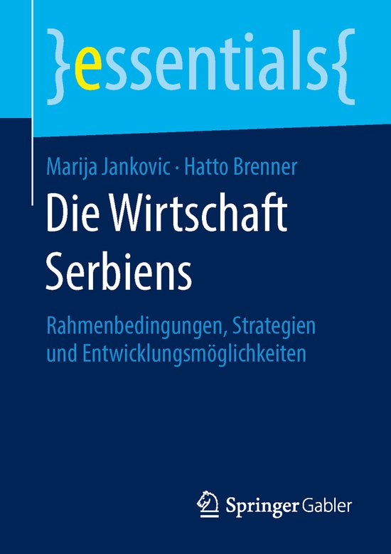 Die Wirtschaft Serbiens - cover
