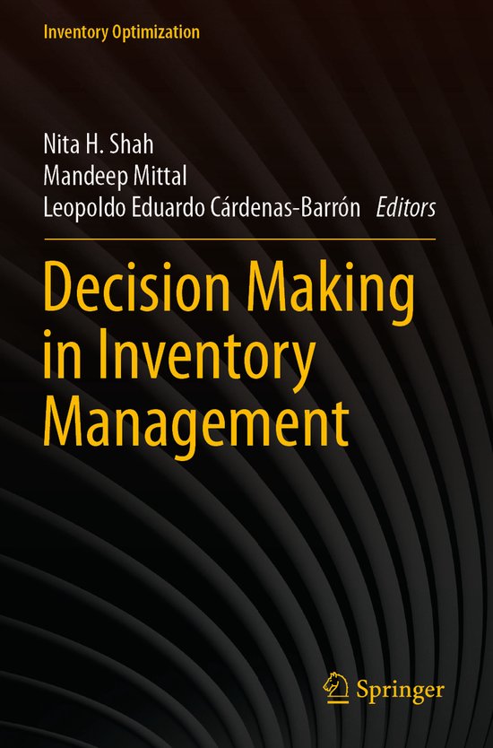 Inventory Optimization- Decision Making in Inventory Managem ... - cover