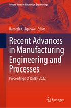 Lecture Notes in Mechanical Engineering- Recent Advances in Manufacturing Engineering and Processes