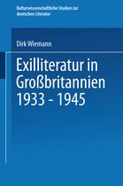 Kulturwissenschaftliche Studien zur Deutschen Literatur- Exilliteratur in Großbritannien 1933 – 1945