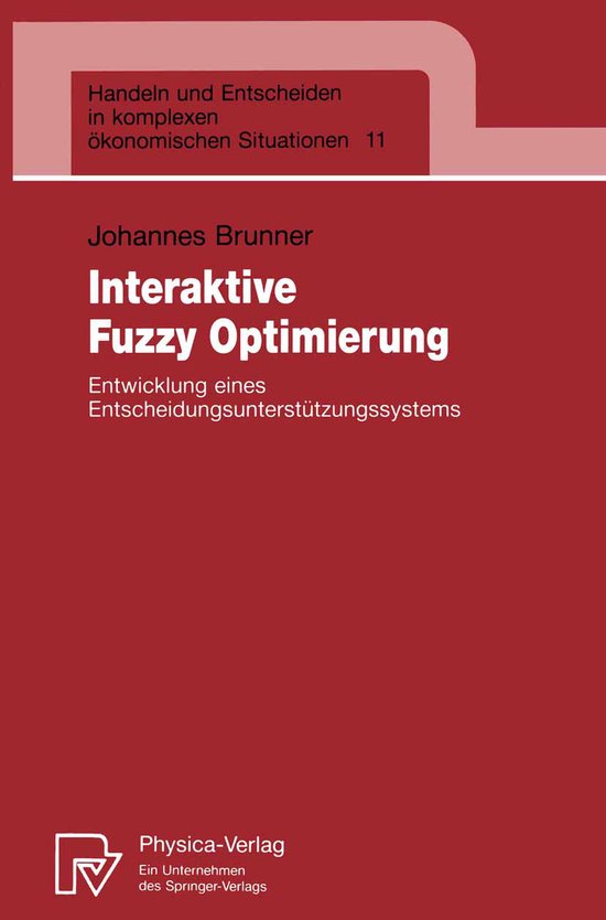 Interaktive Fuzzy Optimierung - cover