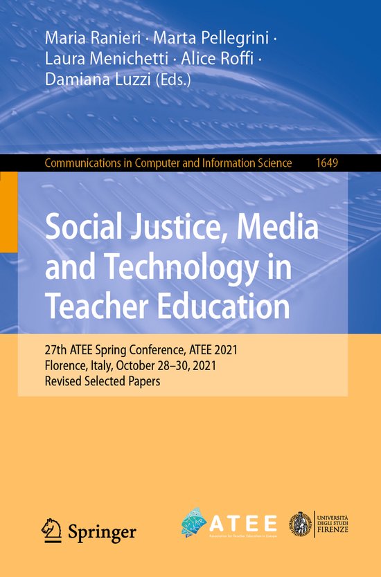 Communications in Computer and Information Science1649- Soci ... - cover