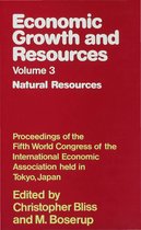 International Economic Association Series- Economic Growth and Resources