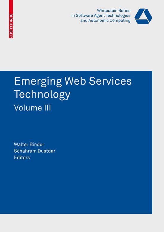 Emerging Web Services Technology Volume III - cover