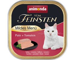 32 x ANIMONDA VOM FEINSTEN VOLWASSEN KATTEN MET KALKOEN & TOMAAT